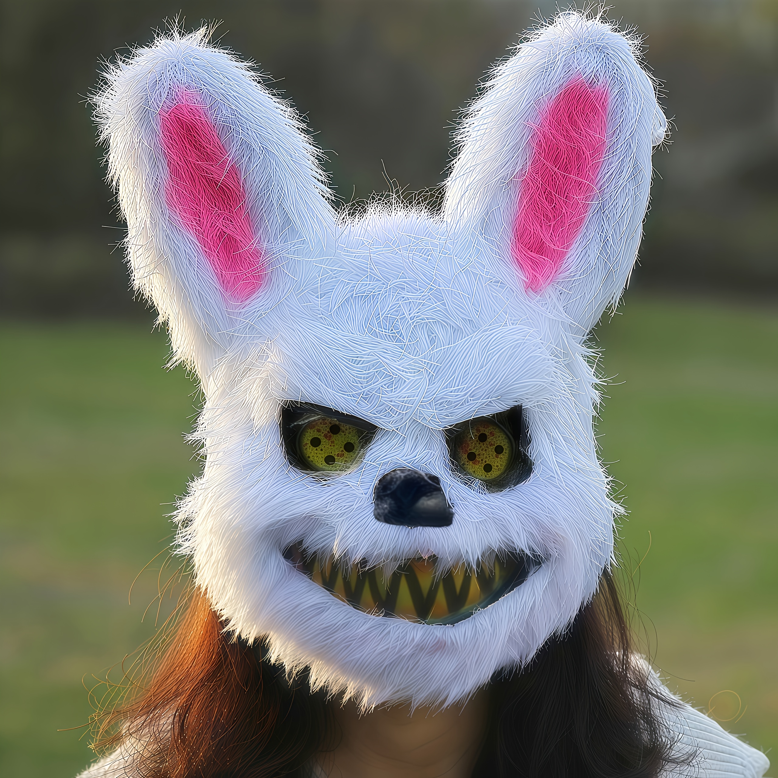Funny Plush Rabbit Costume Party Mask